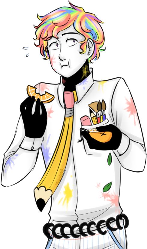 Creative, Friends Are Not Food By Panda-leaf - Mr Creative (622x898)