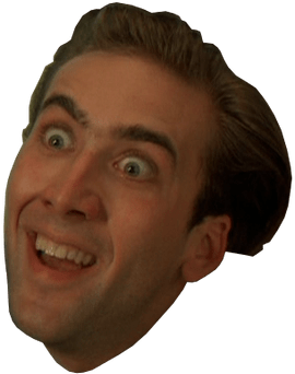 Nick Cage Clip Art - Nicolas Cage (400x400)