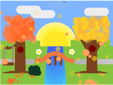 Autumn Scenery By Pianoman🎹™ - Child Art (375x375)