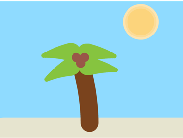 Palm Tree Trail Art By Sophia71205 - Palm Tree Trail Art By Sophia71205 (375x375)