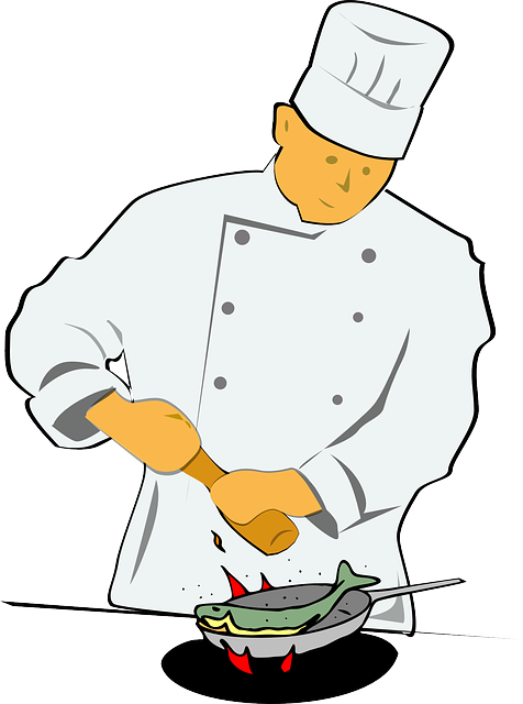 Oil & Ghee - Chef Clip Art (476x640)