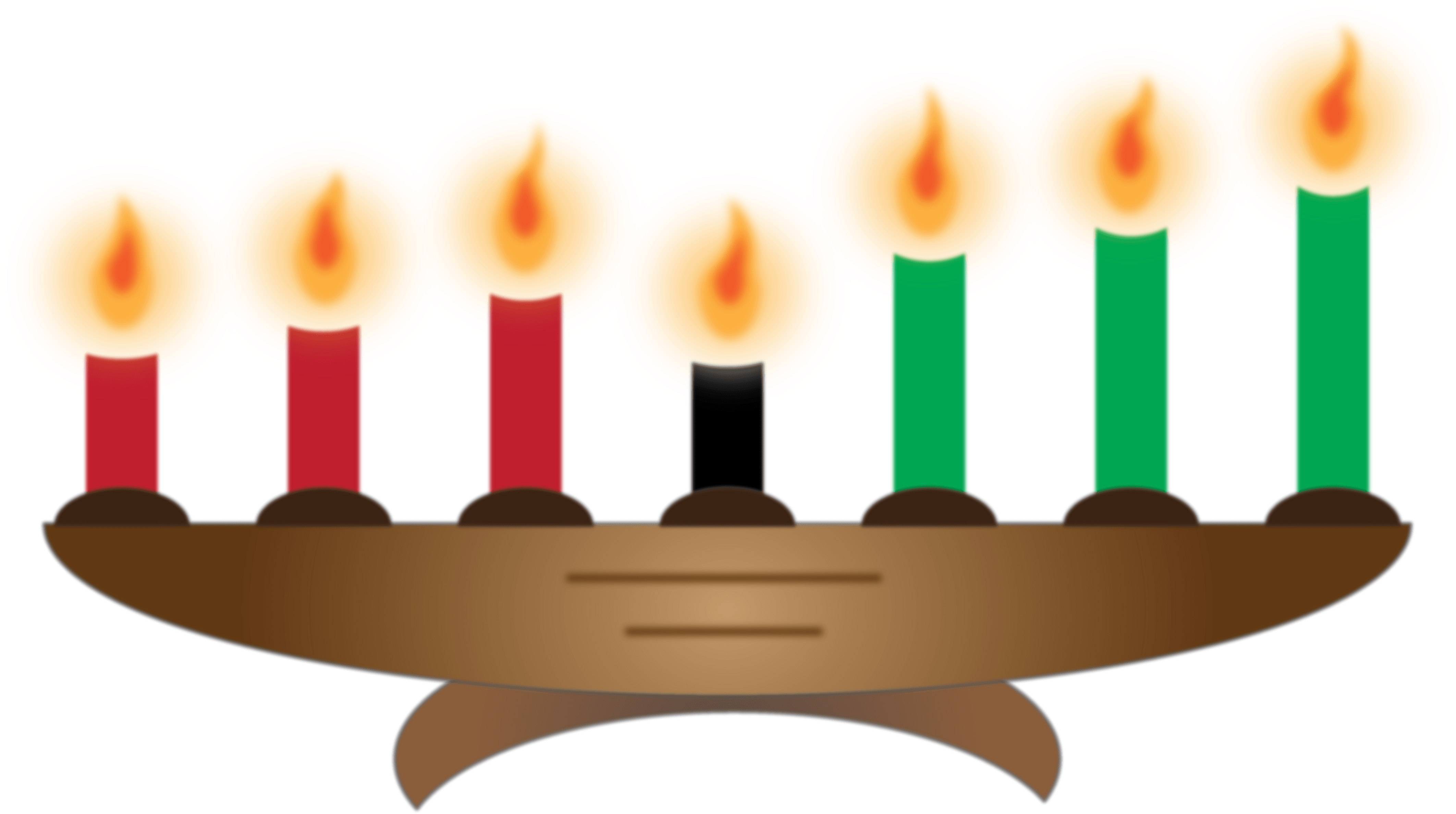 Kinara Candle Holder 94741 Kwanzaa Kinara Mishumaa - Kwanzaa Clipart (4295x2589)