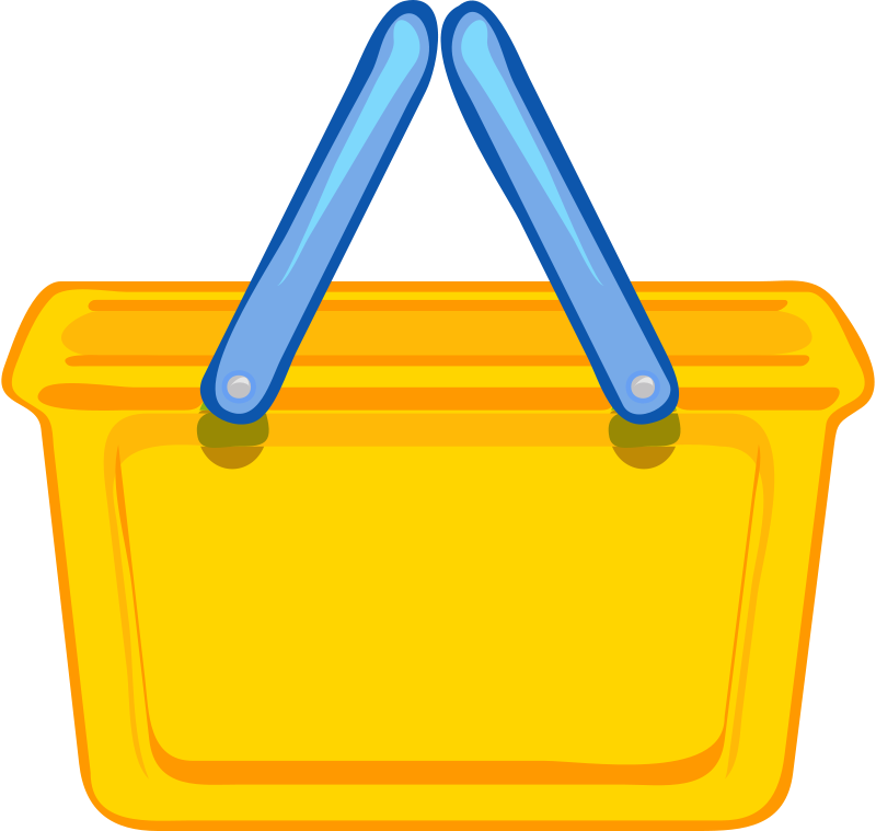 Similar Clip Art - Shopping Basket Clipart (800x759)