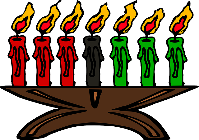Advent Candles, Candle Holder, Burn, Flames, Holidays, - Kwanzaa Candles (640x452)