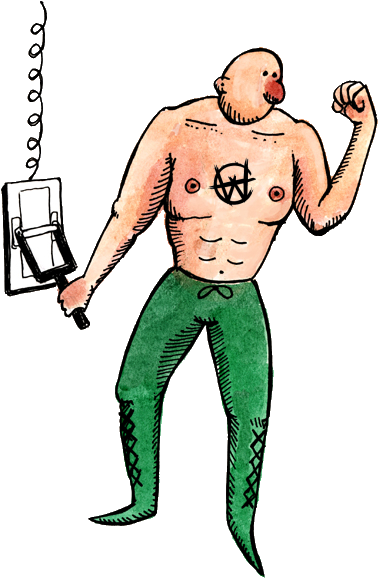 This Was Yet Another Cage Match With A Twist, This - Cartoon (410x600)