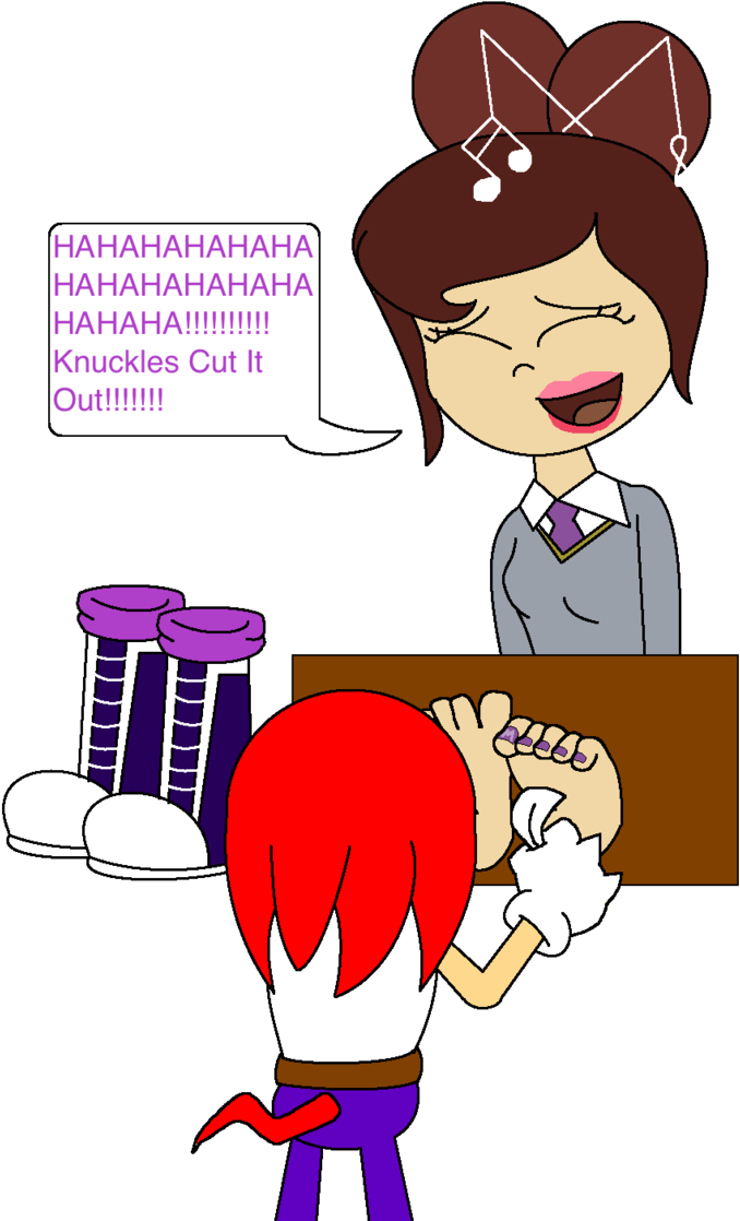 Knuckles Tickles Music By Mamaweegieswag - Kuukuu Harajuku Tickle (714x1119)