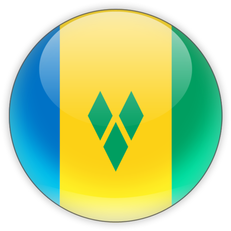 Illustration Of Flag Of Saint Vincent And The Grenadines - St Vincent And The Grenadines Flag Icon (640x480)