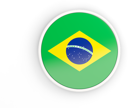 Illustration Of Flag Of Brazil - Brazil Round Flag Png (640x480)