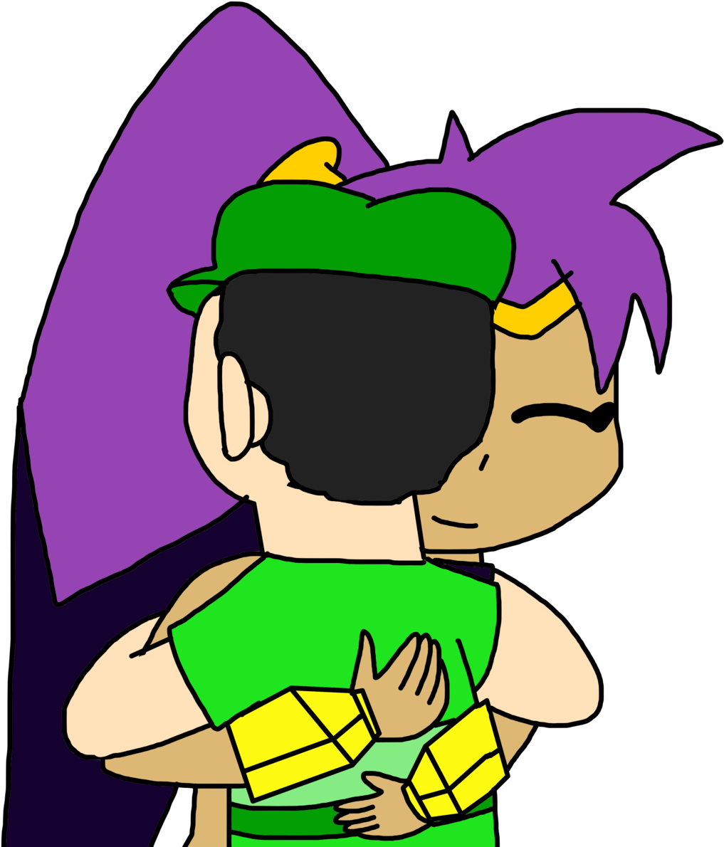 Shantae And Admin2845 Hugging By Marcospower1996 Shantae - Cartoon (1600x1600)