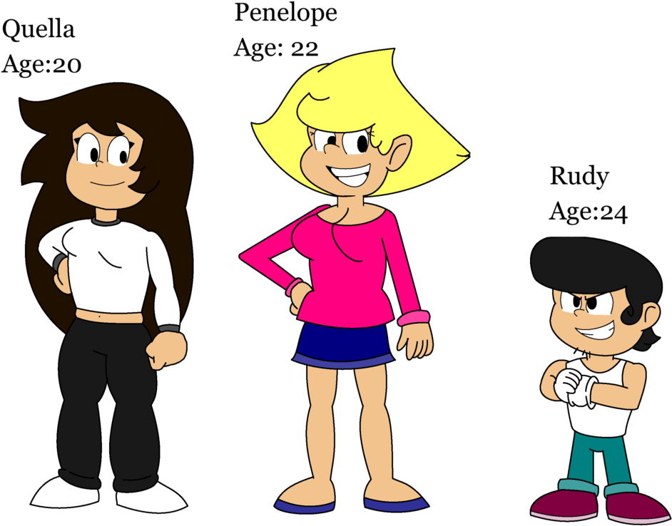 The Johnson Siblings By Mamaweegieswag - Cartoon (1035x772)