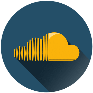 Sound Cloud Circle Icon Transparent Png - Soundcloud (512x512)