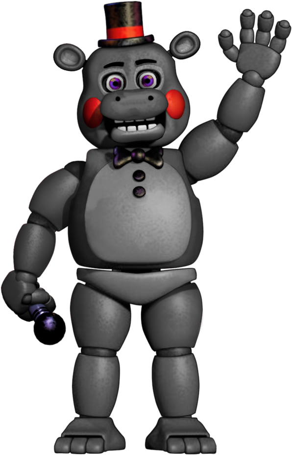 Toy Memo Faz-hippo By Peterwayne32 - Five Nights At Freddy's Freddy Character Cutouts (4 (742x1077)