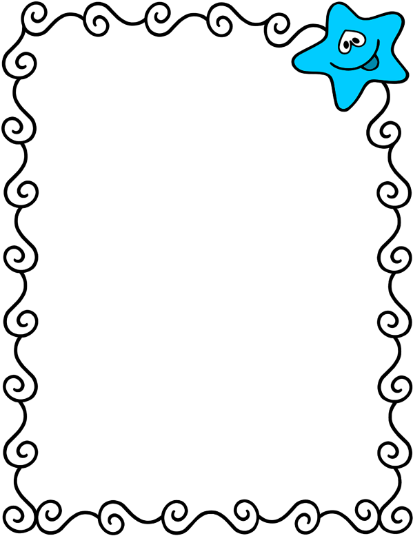 Pin Envelop Clip Art - Borde Decoraciones De Cuadernos (618x800)