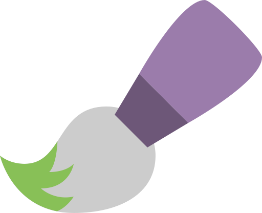 Paint Brush Tool Png (1024x1024)