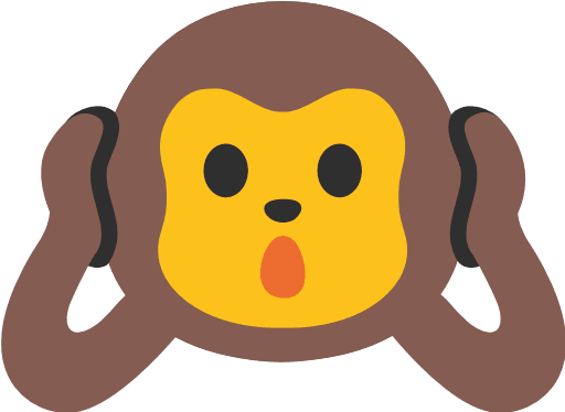 I Wrote Myself A Memo - Hear No Evil Monkey (2000x2000)