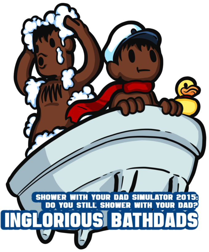 Inglorious Bathdads By Memoski - Cartoon (1024x1092)