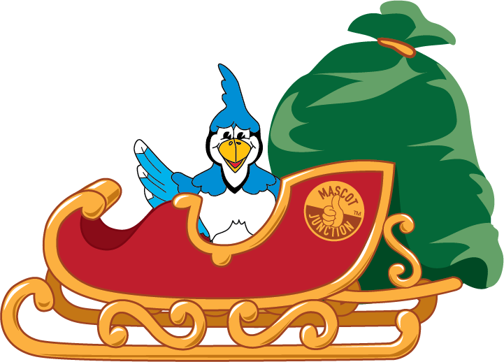 Scroll Down To Find Your Mascot's Free Clip Art Image - Cartoon Blue Jay (721x518)