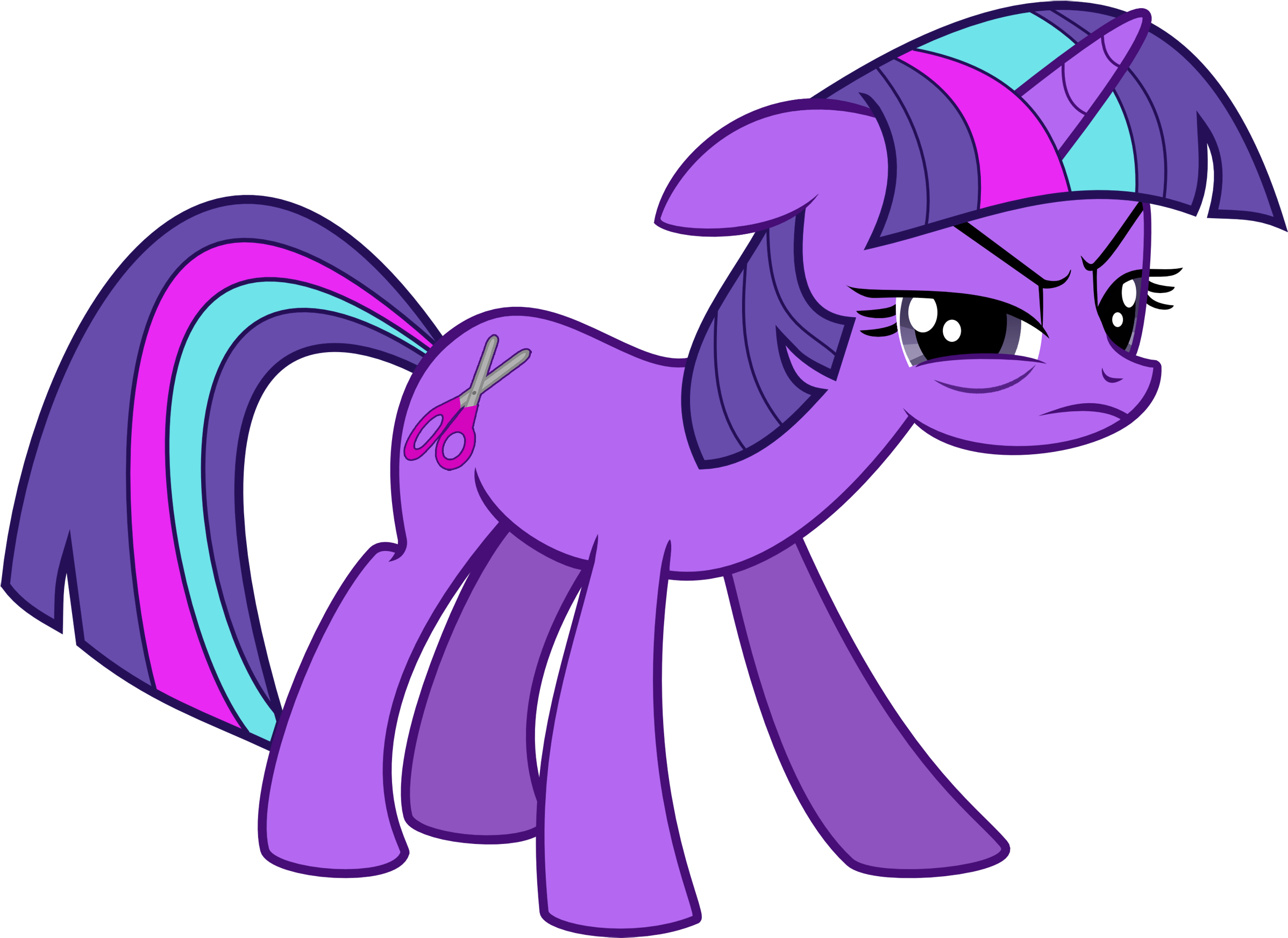 Shear Madness By Voodoo-tiki - Mad My Little War Horse (2500x1869)