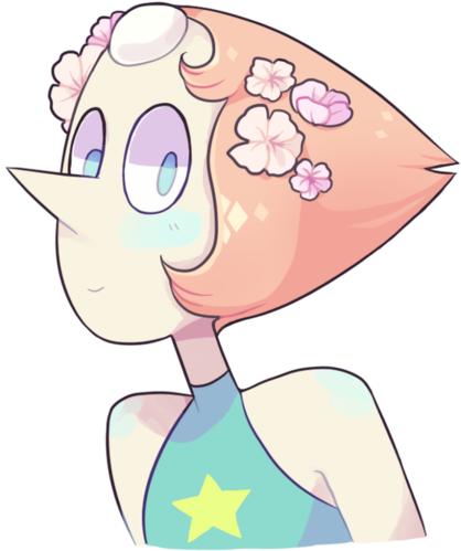 Pearl, Art, And Cartoon Image - Steven Universe Pearl Avatar (500x561)