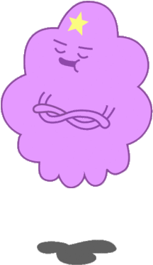 Tumblr Mdujnog90g1ryn5kxo1 500 - Adventure Time Lumpy Space Princess (500x386)