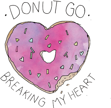 Donuts Tumblr Cartoon (500x482)