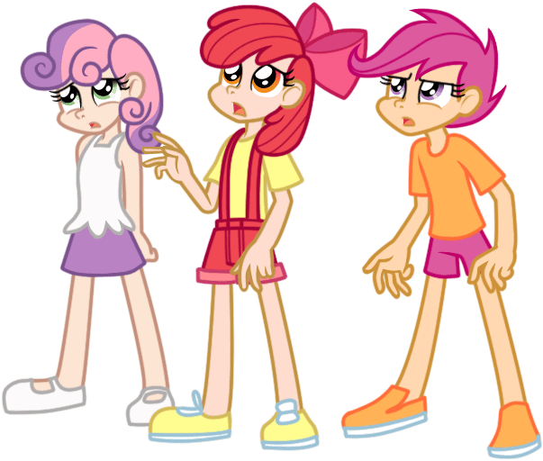 Cutie Mark Crusaders Human (650x522)