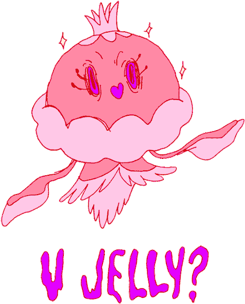U Jelly On Tumblr - Gelatin Dessert (500x635)