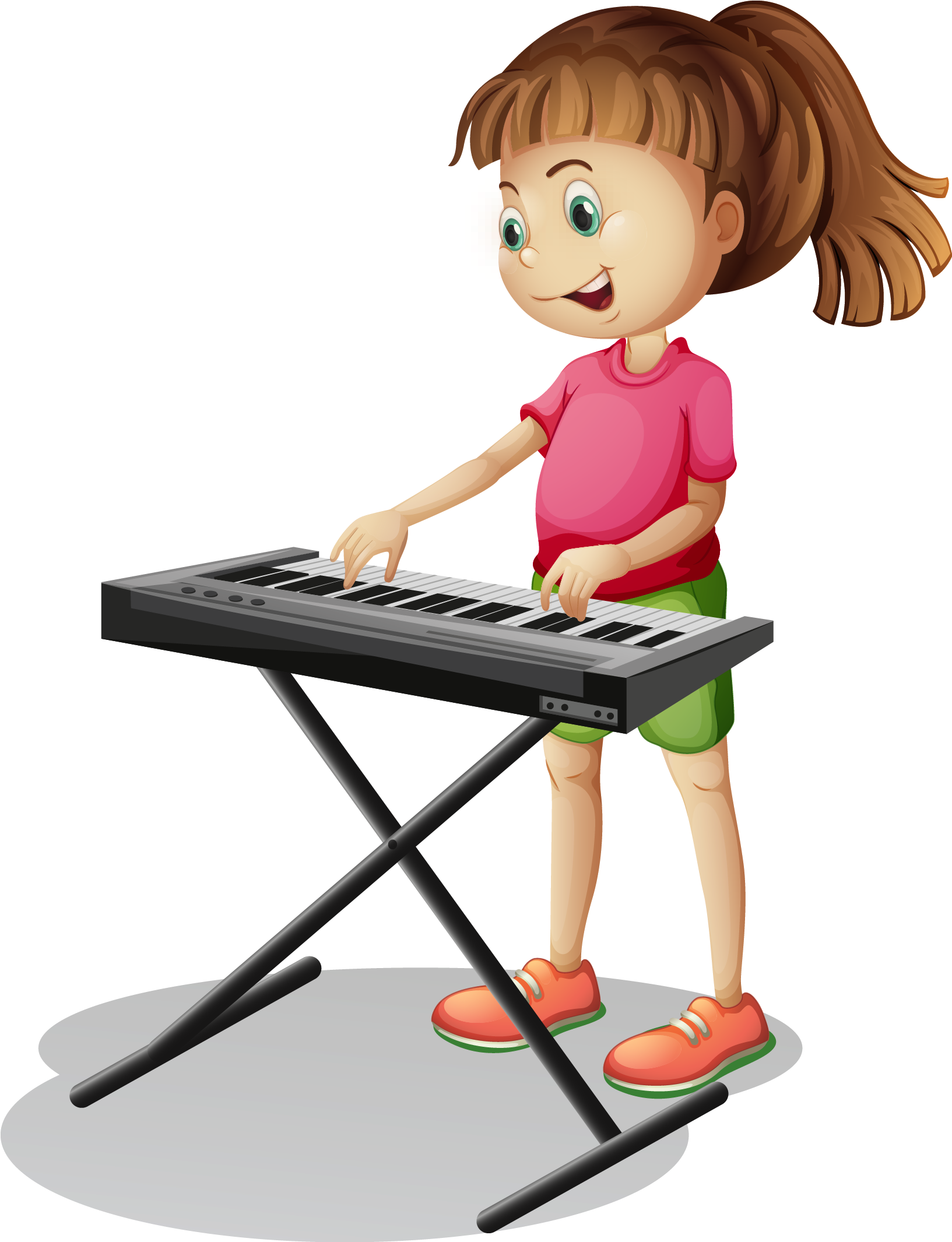 Piano Cartoon Stock Photography Illustration - Instrument Types (1632x2243)