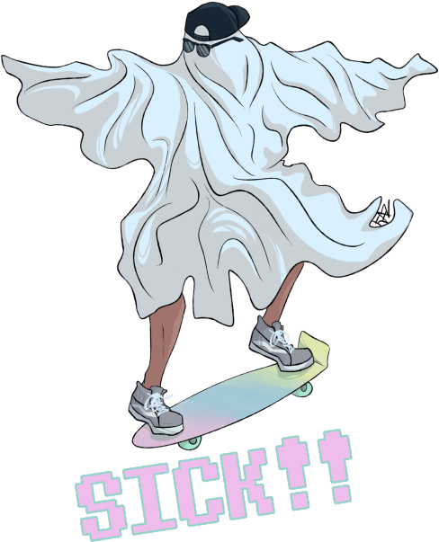 Transparent Skateboard - Skateboard Transparent (500x639)