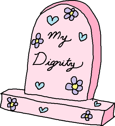 Free Transparent Words Tumblr - Rip My Dignity (400x441)