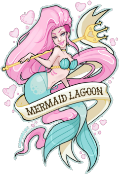 Tumblr Png Mermaid - Sugarbones Art (500x375)