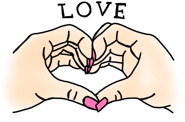 I Love You Transparent Tumblr Download - Overlays Transparent Love Png (610x610)