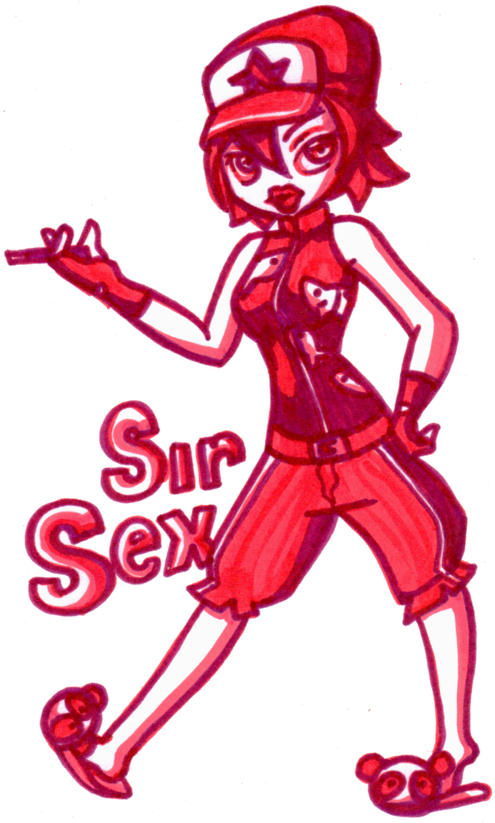 Sir Sex Crayola By Xcho - Illustration (693x1152)