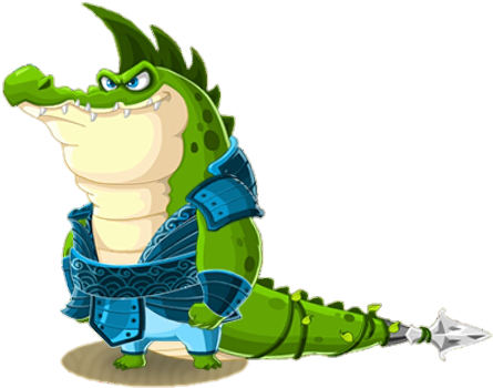 Swamp Clipart Crocodile Swamp - Kung Fu Pets Crocodile (463x374)