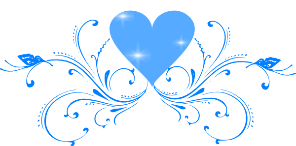 Blue Butterfly Scroll Svg Clip Arts 600 X 297 Px - Purple Png Butterflies Hd (600x297)