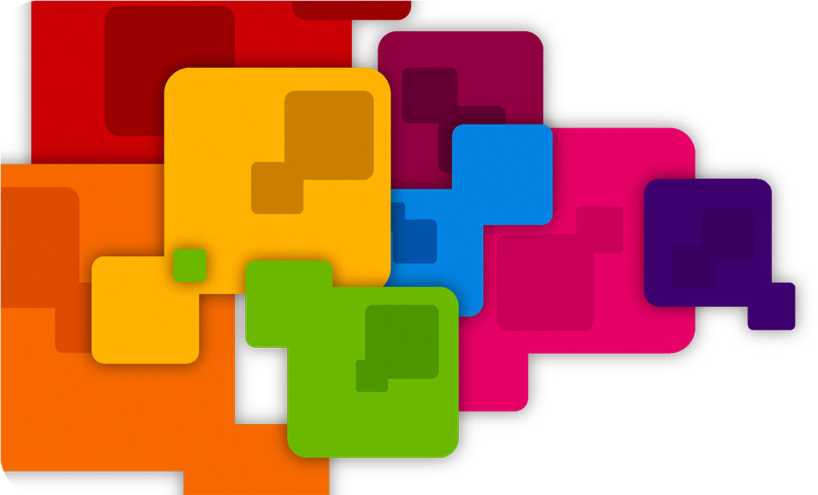 Color Business Card Graphic Design Clip Art - Png Art And Technology Background (1300x722)