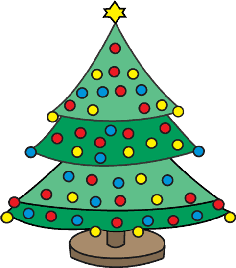 Drawn Christmas Tree Transparent - Christmas Tree Svg Free (678x600)