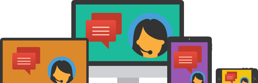 Microspot Live Chat - Graphic Design (861x277)