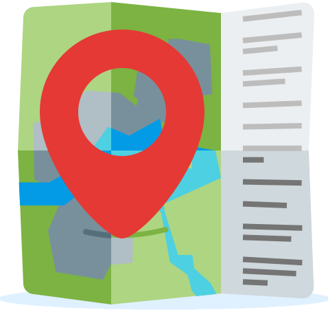 Locate A Navigator - Map (478x454)