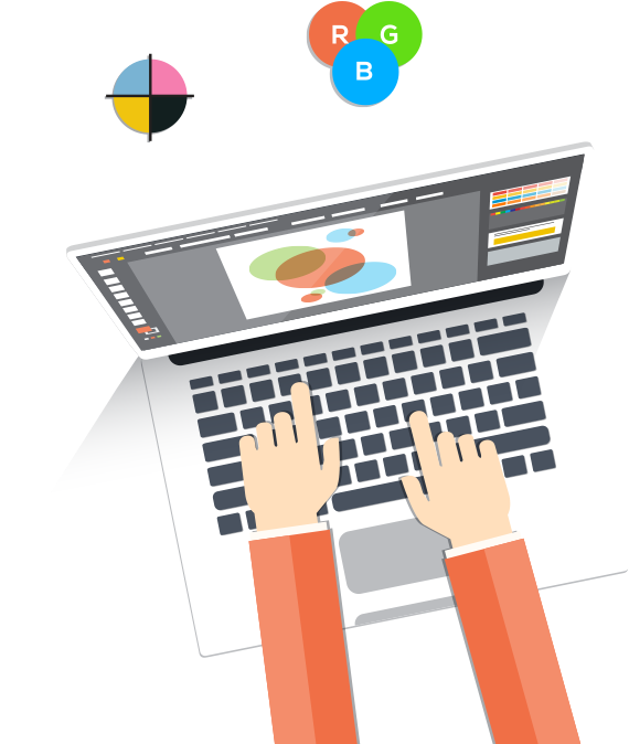 Graphic Design - Graphic Desigener Work Clipart (800x700)