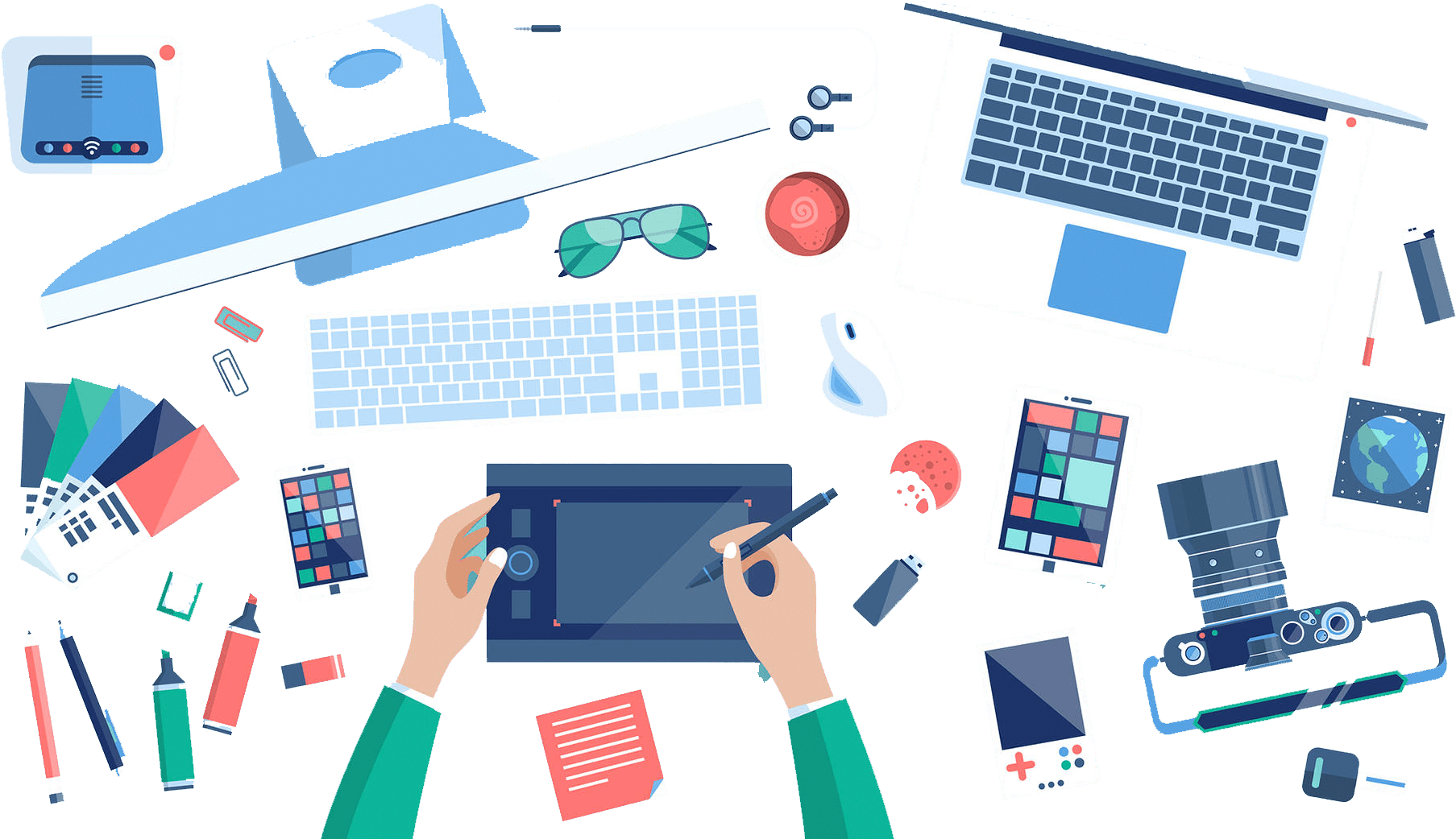 Get A Free Consultation - Desk Stickers 3d Fish Black J&s 2 (1920x1420)