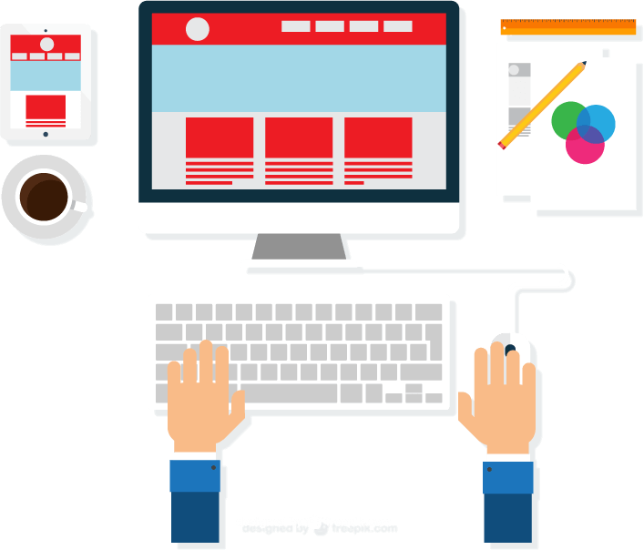 Promote Your Brand Identity With Our Custom Logo Design - Web Development Web Design Vector (707x604)