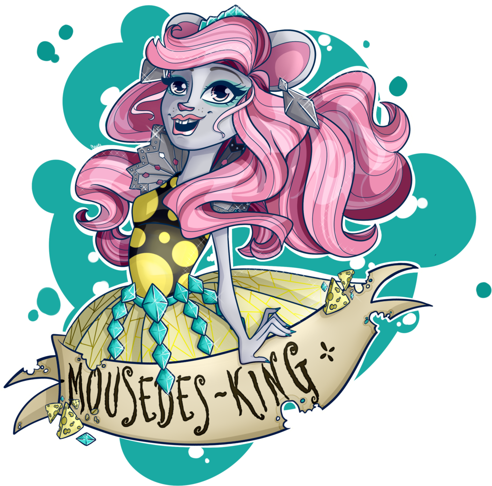 Mouse Queen By Misskitkatmadness Mouse Queen By Misskitkatmadness - Monster High Boo York Mouse (1024x1008)