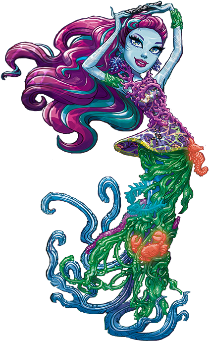 Posea Reef - Bonecas Monster High A Assustadora Barreira De Coral (500x720)