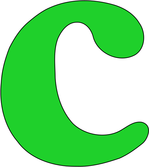 Medium Image - Letter C Clipart (800x800)