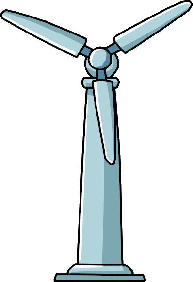 Image - Wind Turbine Clipart Png (398x581)