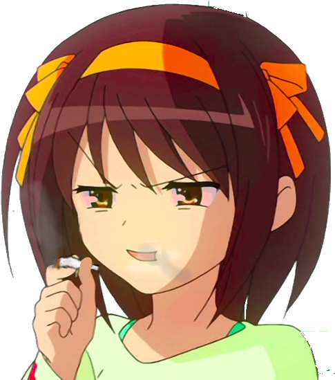Politically Incorrect » Thread - Haruhi Suzumiya Funny Face (720x568)