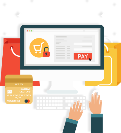 Ecommerce Website Design - Politicas De Seguridad Al Comprar En Linea (414x453)