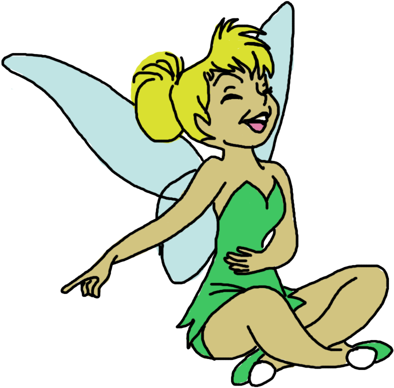 Tinkerbell By Demonic-tortia - Cartoon (800x797)