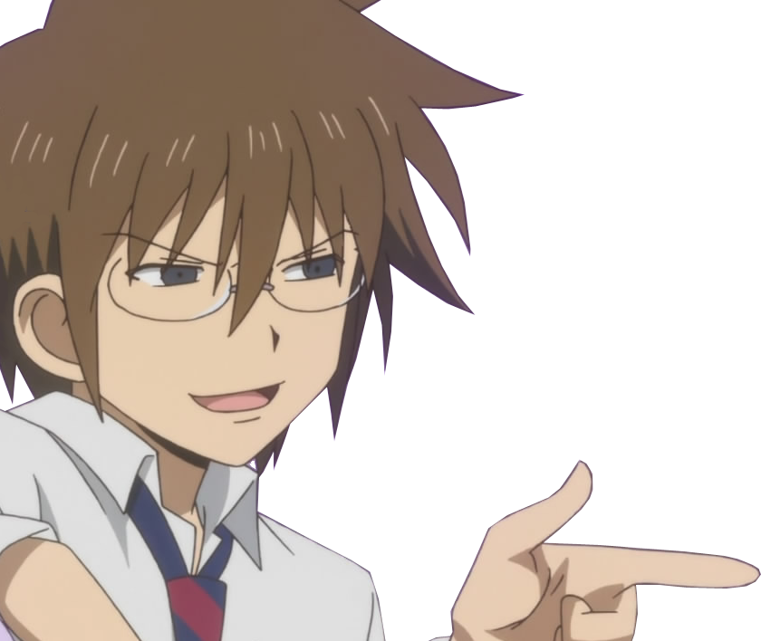 Face Facial Expression Human Hair Color Anime Nose - Danshi Koukousei No Nichijou Png (840x708)